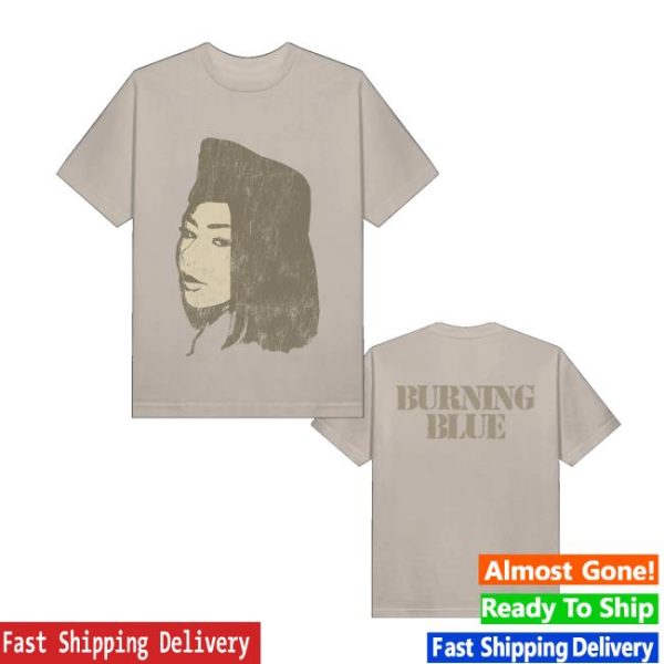 kenny Mariah The Scientist Merch Portrait Burning Blue Teeas