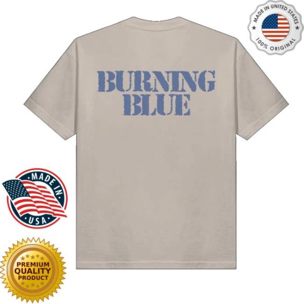 kenny Mariah The Scientist Merch Portrait Burning Blue Teev
