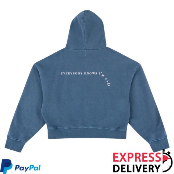 kenny Marina Merch Everybody Knows Im Sad Zip Hoodie