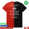 kenny Megadeth Merch Store Killing Is My Business Split Shirts 1