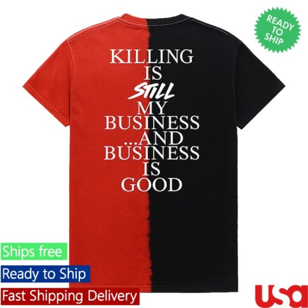 kenny Megadeth Merch Store Killing Is My Business Split Shirts 1