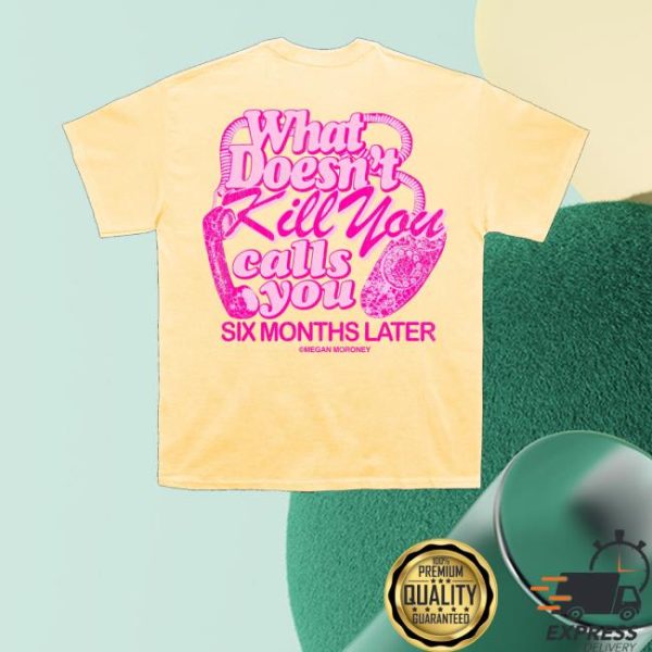 kenny Megan Moroney Merch 6 Months Later Tees 1