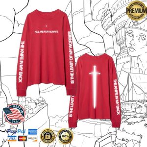 kenny Michaelcliffordsucks Merch Kill Me For Always Long Sleeve kenny Michaelcliffordsucks Merch Kill Me For Always Long Sleeve