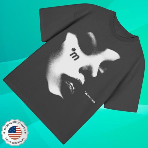 kenny Mind Arcade Merch Graphite Charming Face Shirt0