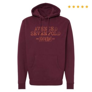 kenny Official A7x World Merch Shop City Of Evil Heavyweight Hoodies