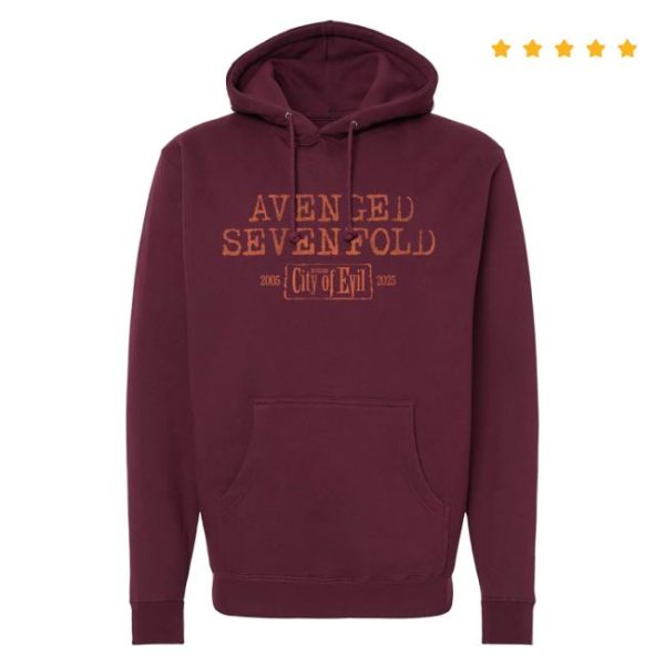 kenny Official A7x World Merch Shop City Of Evil Heavyweight Hoodies