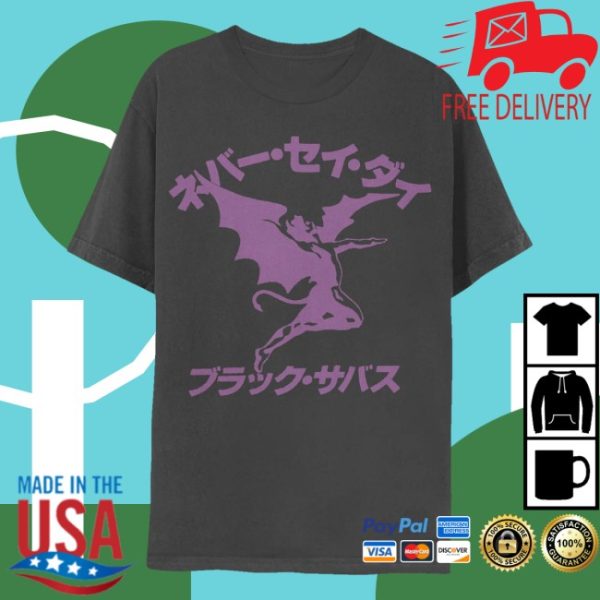 kenny Official Black Sabbath Merch Store Never Say Die Henry Shirt