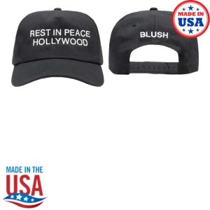 kenny Official Blush Merch Store Rest In Peace Hollywood Hat