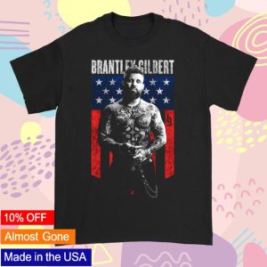 kenny Official Brantley Gilbert Merch Shop Store Flag Shirt