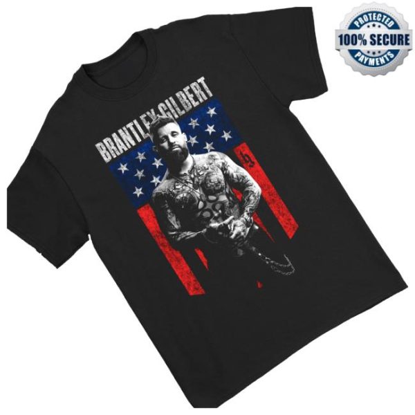 kenny Official Brantley Gilbert Merch Shop Store Flag Shirta