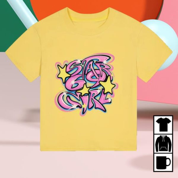 kenny Official Broken Planet Merch Store Stargirl Grafitti Shirt