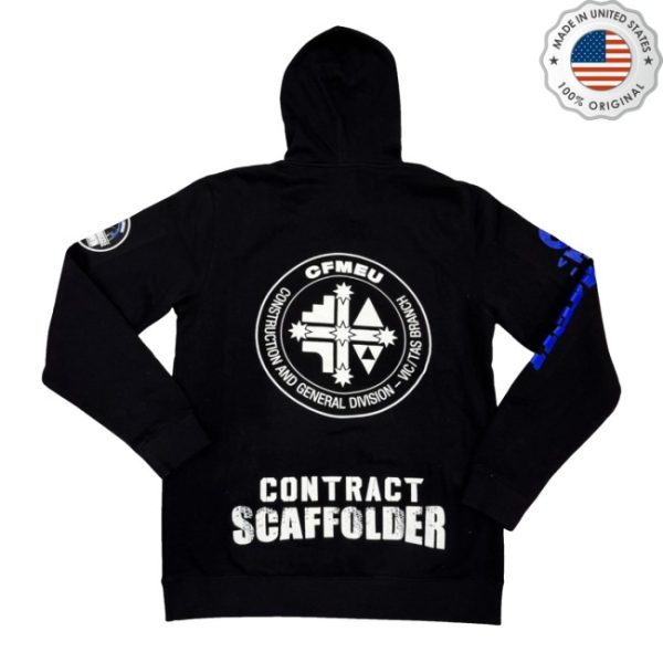 kenny Official Cfmeu Merch Store Contract Scaffolder 2025 Hoodies 1