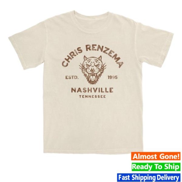 kenny Official Chris Renzema Merch Shop Store Chris Renzema Tiger Shirt