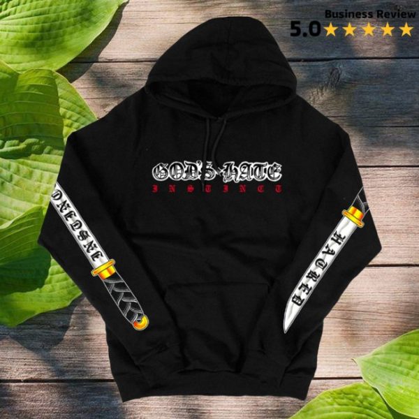kenny Official Closed Casket Activities Merch Store God'S Hate Instinct Hoodie