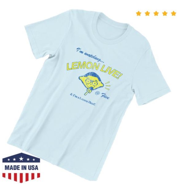 kenny Official Don Lemon Merch Lemon Live @ Five Shirts