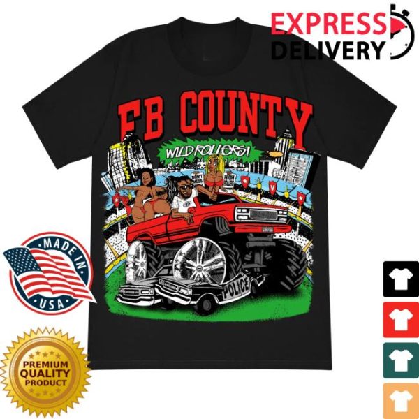 kenny Official Fb County Wild Rollers Heavy Hard Shirtdj