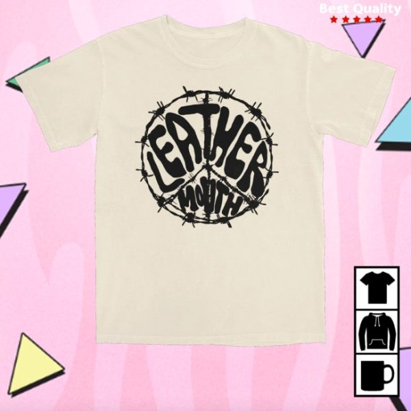 kenny Official Frank Iero Merch Store Barbed Wire Peace Shirt