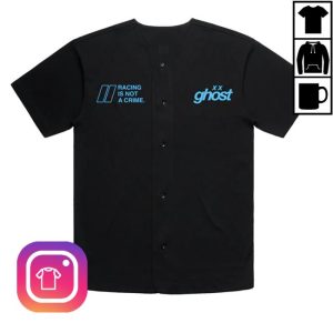 kenny Official Ghostracing Merch Ghst Baseball Jersey Bluexx kenny Official Ghostracing Merch Ghst Baseball Jersey Bluexx
