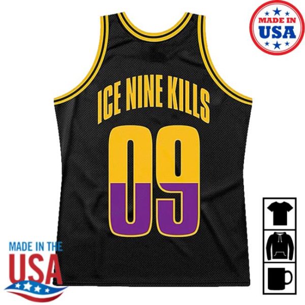 kenny Official Ice Nine Kills Merch Camp Crystal Lakers Jerseys 1
