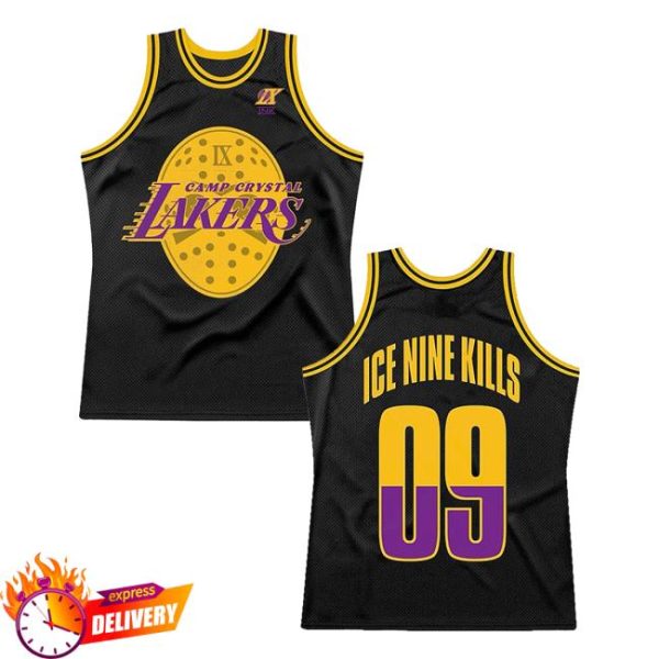 kenny Official Ice Nine Kills Merch Camp Crystal Lakers Jerseysx 1