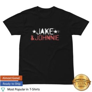 kenny Official Johnnie Guilbert Merch Store Jake And Johnnie Text Shirt 1