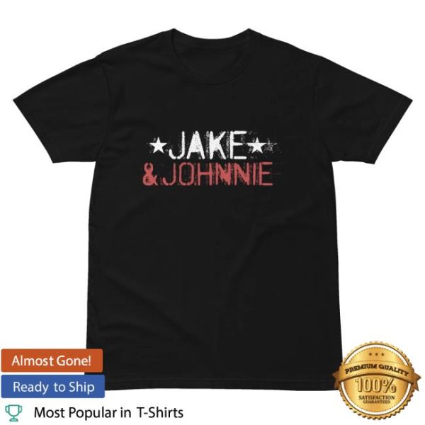 kenny Official Johnnie Guilbert Merch Store Jake And Johnnie Text Shirt 1