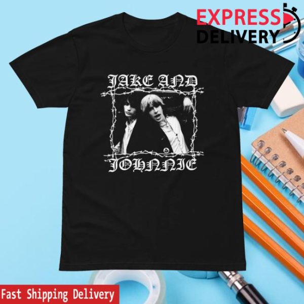 kenny Official Johnnie Guilbert Merch Store Jake And Johnnie Text Shirt