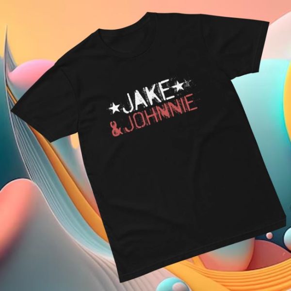 kenny Official Johnnie Guilbert Merch Store Jake And Johnnie Text Shirts 1