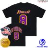 kenny Official Kehlani Crash 8 Black Shirt