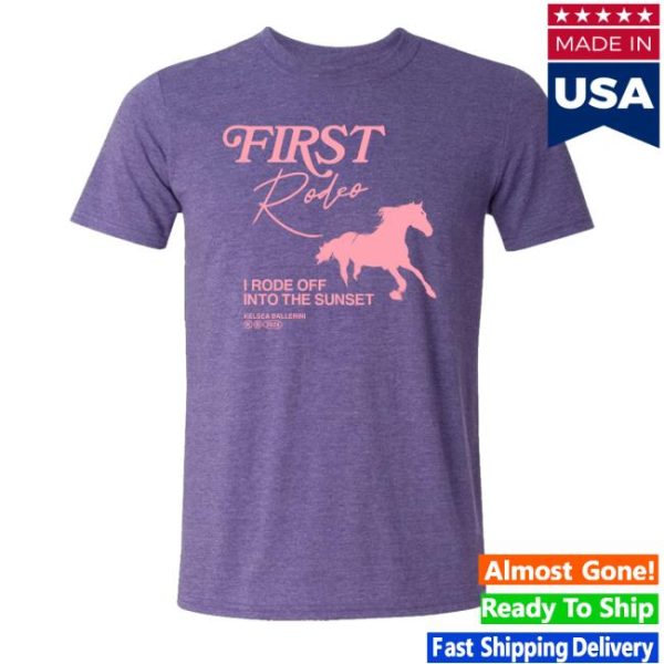 kenny Official Kelsea Ballerini Merch Shop Store Rode Off Into The Sunset Shirt