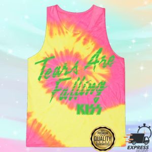 kenny Official Kiss Tears Are Falling Tie Dye Shirt