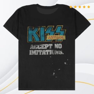 kenny Official Kiss X Lost Love Accept No Imitations Upcycled Shirt