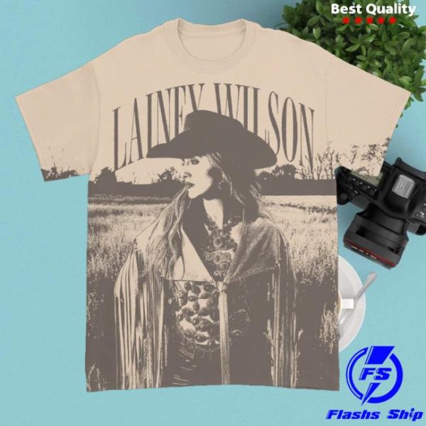 kenny Official Lainey Wilson Merch Shop Store Somewhere Over Laredo Jumbo Shirts