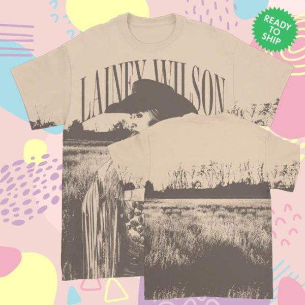 kenny Official Lainey Wilson Merch Shop Store Somewhere Over Laredo Jumbo Shirtss