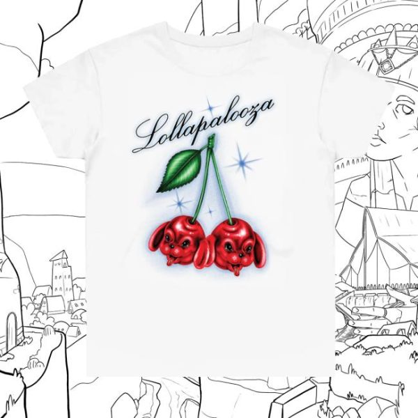 kenny Official Lollapalooza Merch Shop Store Cherry Dog Shirt