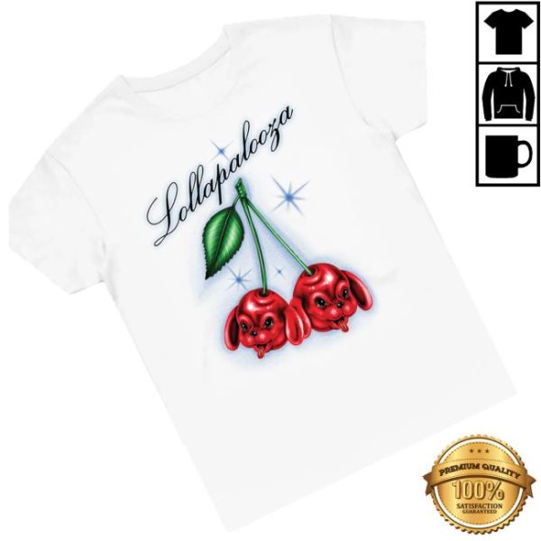 kenny Official Lollapalooza Merch Shop Store Cherry Dog Shirts