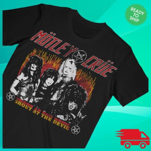 kenny Official Motley Crue Merch Shop Store Shout At The Devil Shirts 1