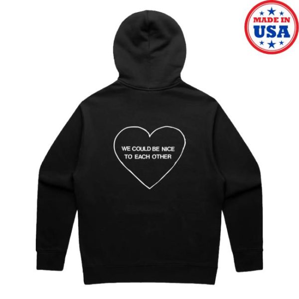 kenny Official Olivia Dean Merch Store Nice To Each Other Hoodies