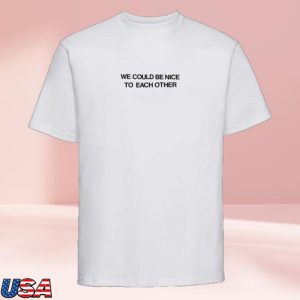 kenny Official Olivia Dean Merch Store Nice To Each Other Shirt