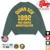 kenny Official Quinn Xcii Merch Store Red Rocks 2025 Collegiate Crewnecks
