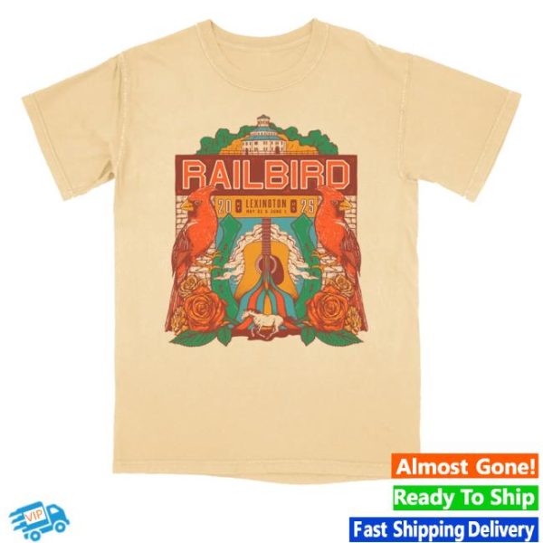 kenny Official Railbird Fest Merch Shop Guitar Poster Lineup Shirt