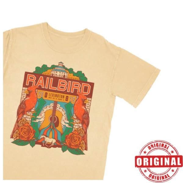 kenny Official Railbird Fest Merch Shop Guitar Poster Lineup Shirtss