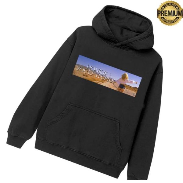 kenny Official Sabrina Carpenter Merch Store Honk If Youre Stupid Hoodies