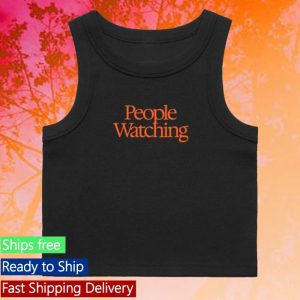 kenny Official Sam Fender Merch Store People Watching Black Tank Top kenny Official Sam Fender Merch Store People Watching Black Tank Top