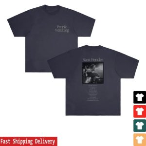 kenny Official Sam Fender Merch Store People Watching Tracklist Navy Shirtss kenny Official Sam Fender Merch Store People Watching Tracklist Navy Shirtss