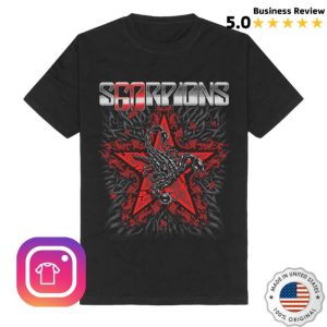 kenny Official Scorpions Merch Store Blowing With The Wind Shirt