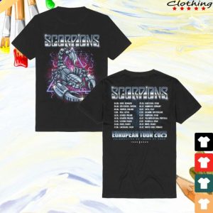 kenny Official Scorpions Merch Store European Tour 2025 Robotic Shirtss kenny Official Scorpions Merch Store European Tour 2025 Robotic Shirtss