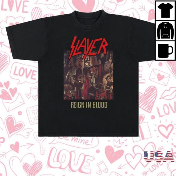kenny Official Slayer Merch Shop Store Reign In Blood Shirt