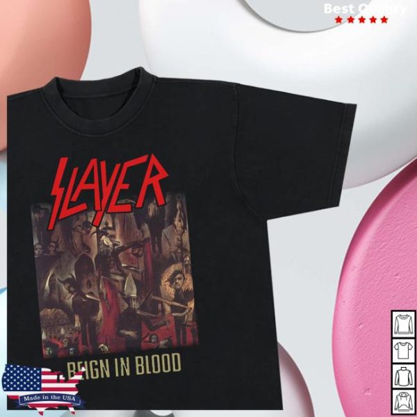 kenny Official Slayer Merch Shop Store Reign In Blood Shirtsss
