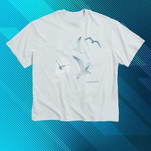 kenny Official Taylor Swift Merch Shop Store 1989 Taylor'S Version Seagull Boxy Shirt